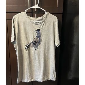 Aeropostale large shirt with hipster bird